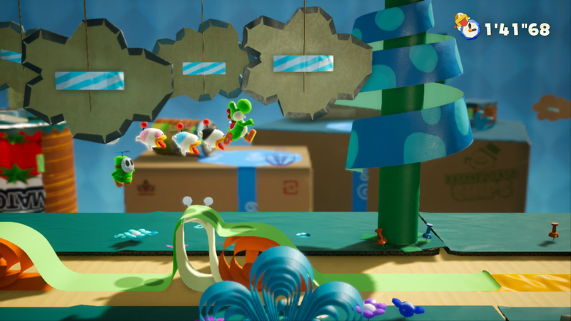 Illustration for article titled The Best Part Of Yoshi's Crafted World Is The Scenery